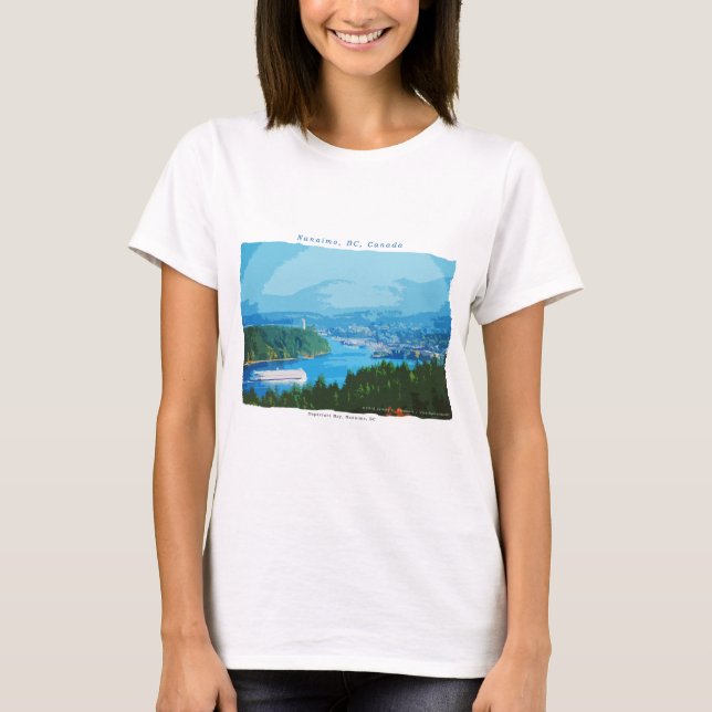 Departure Bay, Nanaimo T-Shirt (Front)