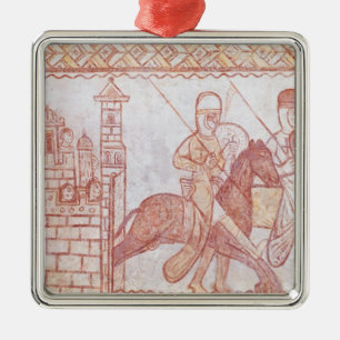 Departure of the Crusaders Metal Ornament