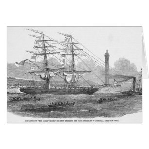 Departure of 'The Lizzie Webber'
