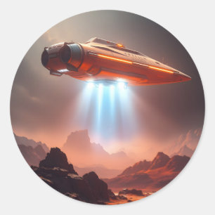 Departure Point -  Classic Round Sticker