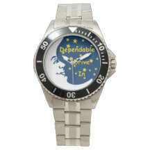 Dependable Drive In Wrist Watch