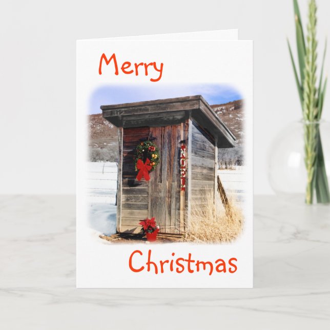 Dépendance de carte de voeux de Noël (Devant)