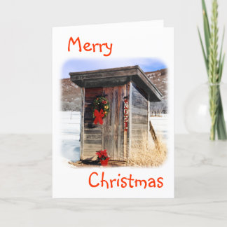 Dépendance de carte de voeux de Noël