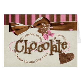 dépendance de chocolat