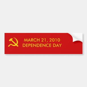 DEPENDENCE DAY-Obamacare Bumper Sticker