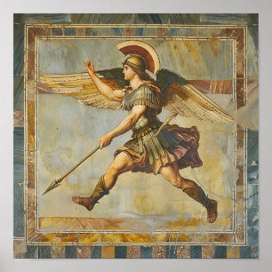 Depiction of Hermes  Poster