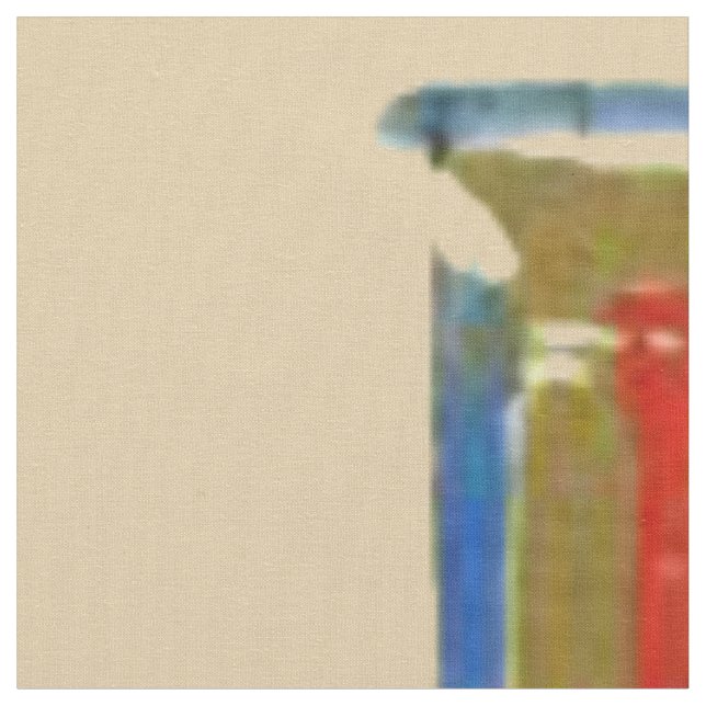 Depiction of the prince's fishing trip fabric (Close Up)
