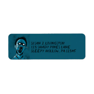 Déplaisant Blue Boy Zombie Adresse de retour