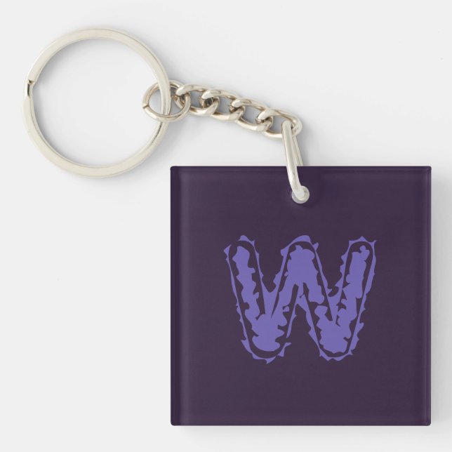 Déplaisant Monogramme violet sur violet (Devant)