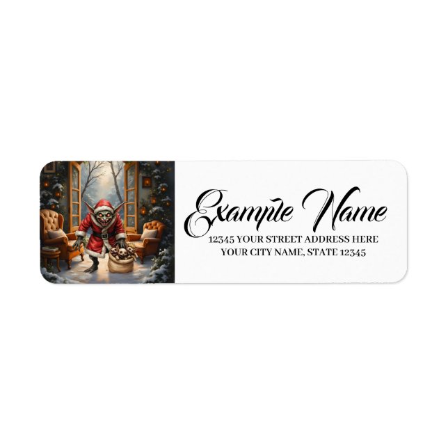 Déplaisant Noël Goblin - Imaginaire sombre Evil Pè (Devant)