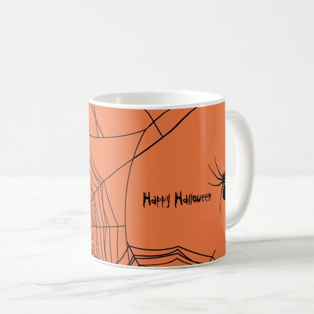 Déplaisant Spiderweb Coffee Mug (Devant droit)