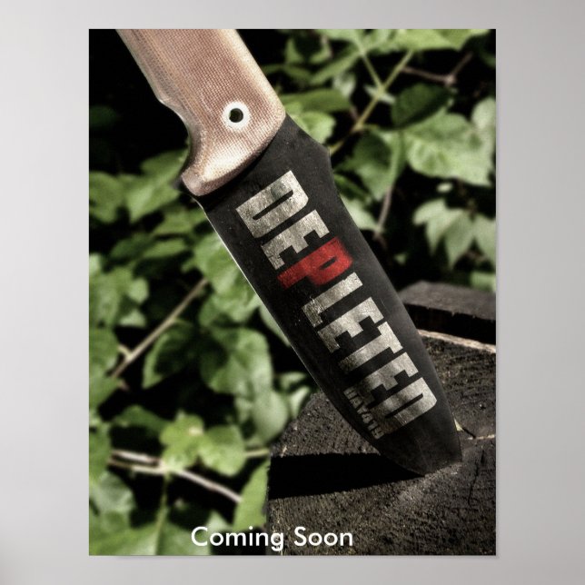 Depleted: Day 419 Teaser Poster (Front)