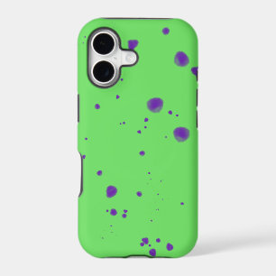 Déploiements en violet vert néon