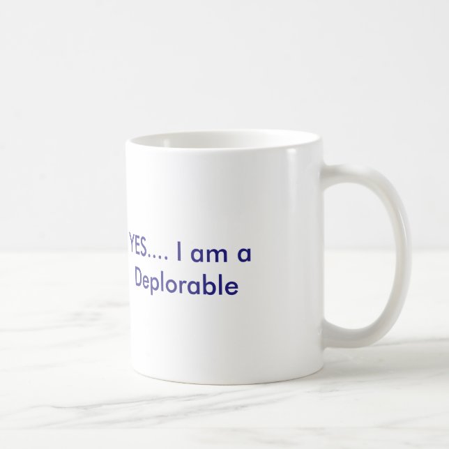 Deplorable Coffee Mug (Right)