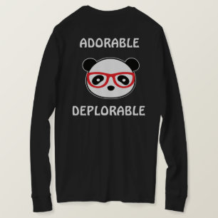 Deplorable Panda Shirt- Adorable Deplorable Leon T-Shirt