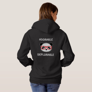 Déplorable Sweat - shirt à capuche Panda - Adorabl