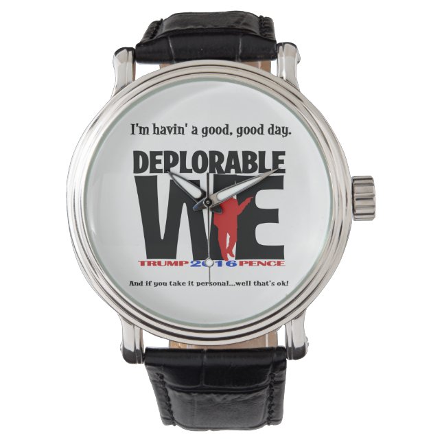 Deplorable Watch (Front)