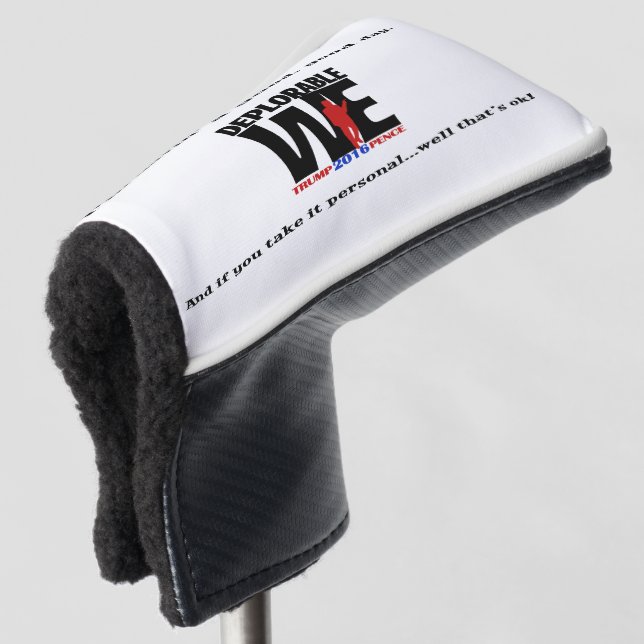 Deplorable We Golfers Golf Head Cover (3/4 Front)