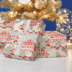 Deployment Delight Christmas Wrapping Paper