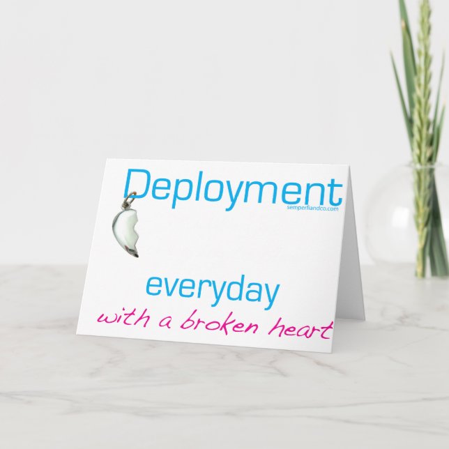 Deployment is... card (Front)