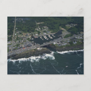 Depoe Bay Harbour Postcard