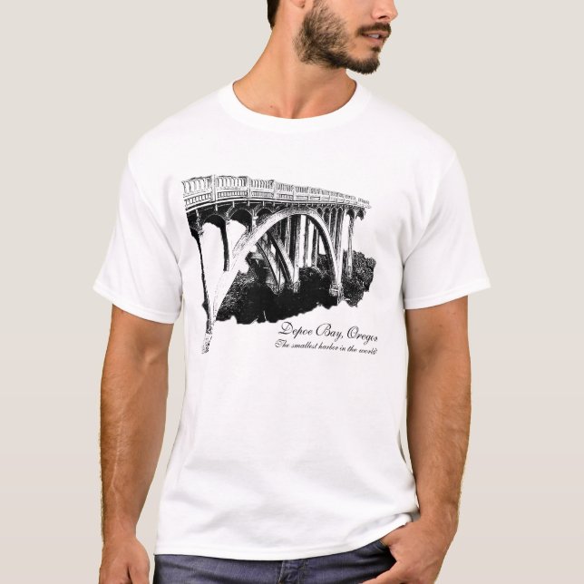 Depoe Bay Oregon T-Shirt (Front)