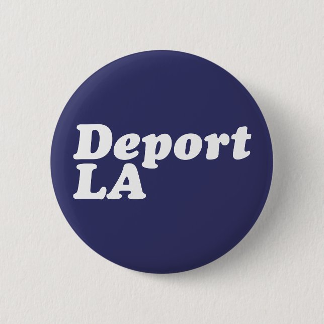 Deport LA 2 Inch Round Button (Front)