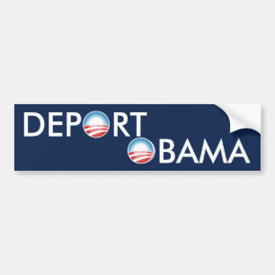 Deport Obama Bumper Sticker