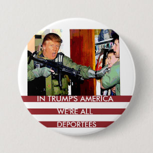 Deportees 3 Inch Round Button