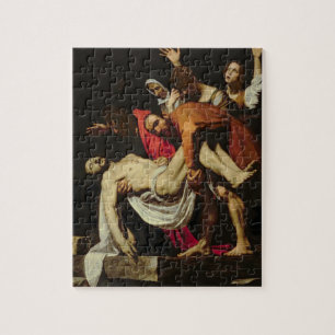 Deposition, 1602-4 (oil on canvas) jigsaw puzzle