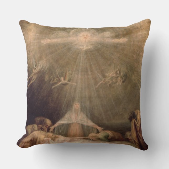 Deposition of Christ Throw Pillow (Front)