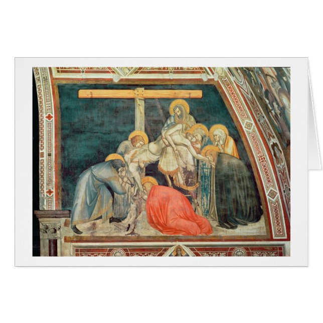 Dépôt, c.1320 (fresque) (Devant horizontal)