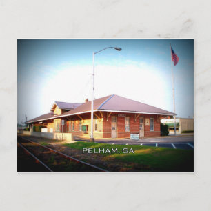 DEPOT - Pelham, Georgia Postcard