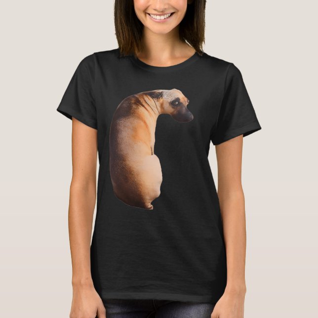 depressed dog T-Shirt (Front)