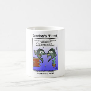 Depressed Salmon Funny Cards Mugs & Gifts