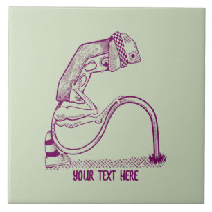 Depressed traffic light tile