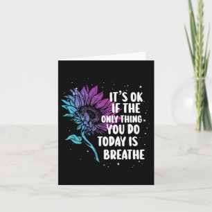 Depression Awareness Suicide Prevention 5 Card