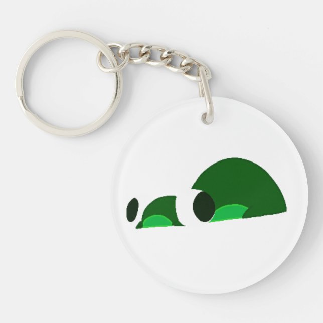 Depression frog keychain (Front)