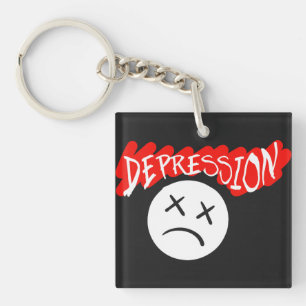 Depression keychain