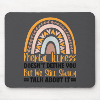 Depression Mental Illness Mental Health Awareness Mouse Pad