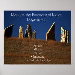 Depression  Recovery Poster