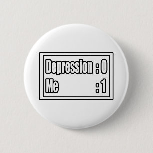 Depression Scoreboard 2 Inch Round Button