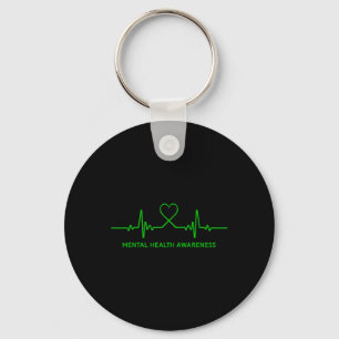 Depression Suicide Mental Health Awareness Tee Gif Keychain