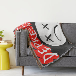 Depression throw blanket