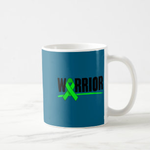 Depression Warrior Ribbon Mental Health Awareness  Coffee Mug