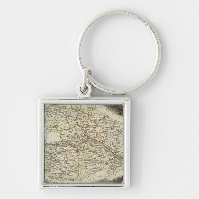 Dept About Hand and Dormouse Keychain (Front)