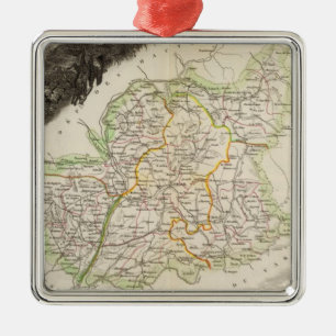 Dept About Low Alps Metal Ornament