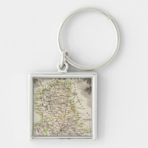Dept. De La Hte Vienne Keychain