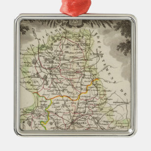 Dept. De La Hte Vienne Metal Ornament