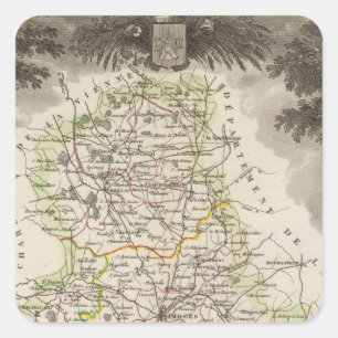 Dept. De La Hte Vienne Square Sticker